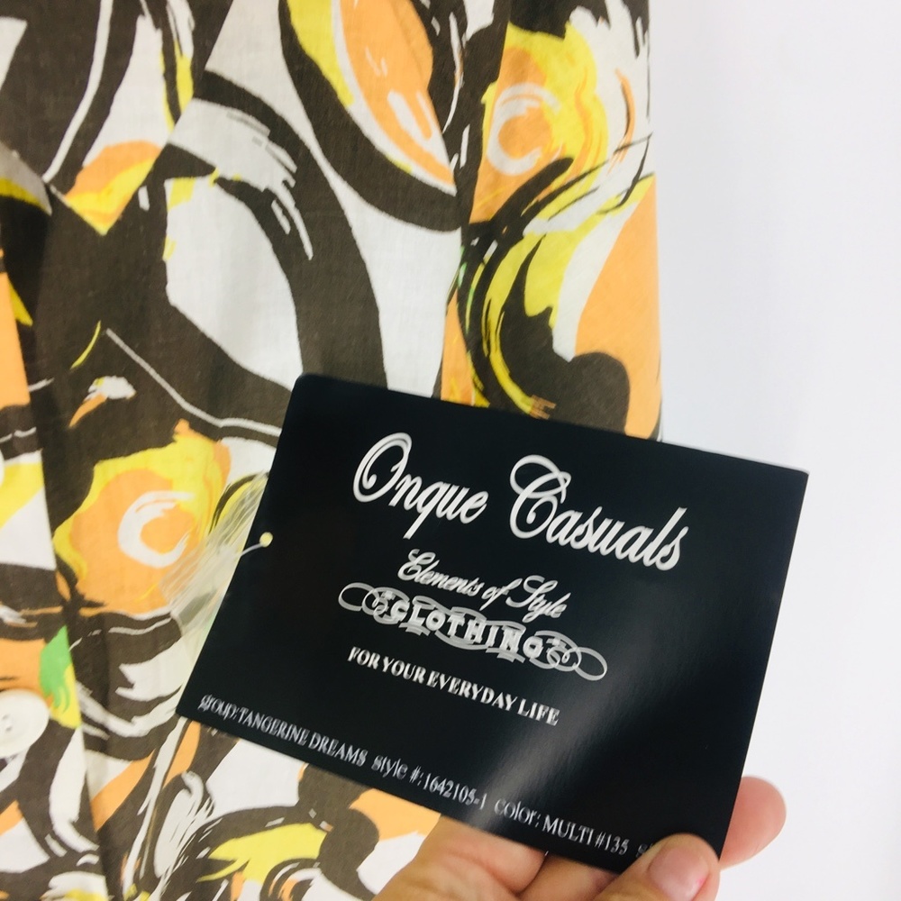 Onque Casuals NWT Top Large Item I 2 - Picture 3 of 3